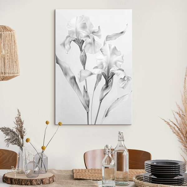 Pétales délicats dans des tons doux et monochromes Pétales délicats dans des tons doux et monochromes