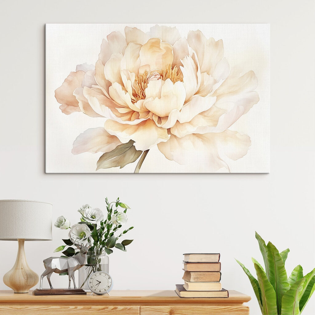 Delicate petals in soft hues