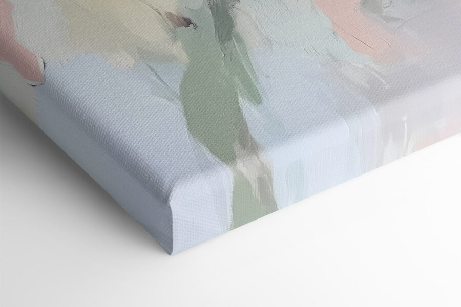Peinture de fleurs sur un mur