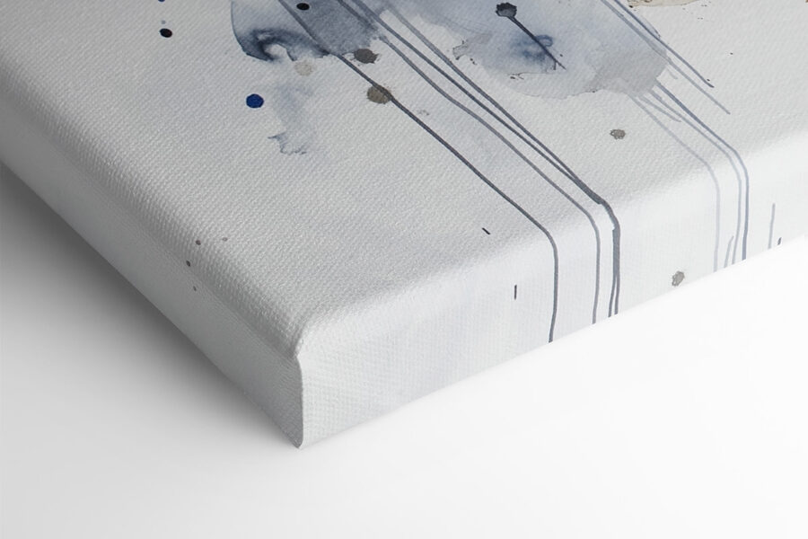 Peinture de fleurs sur fond blanc Peinture de fleurs sur fond blanc