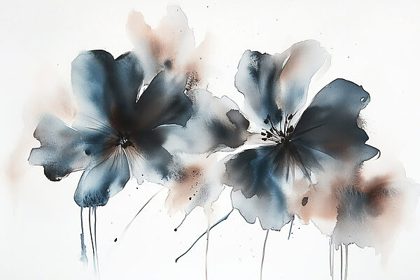 Aquarelle de fleurs Aquarelle de fleurs