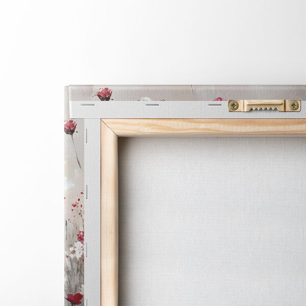 Peinture de fleurs rouges et blanches Peinture de fleurs rouges et blanches