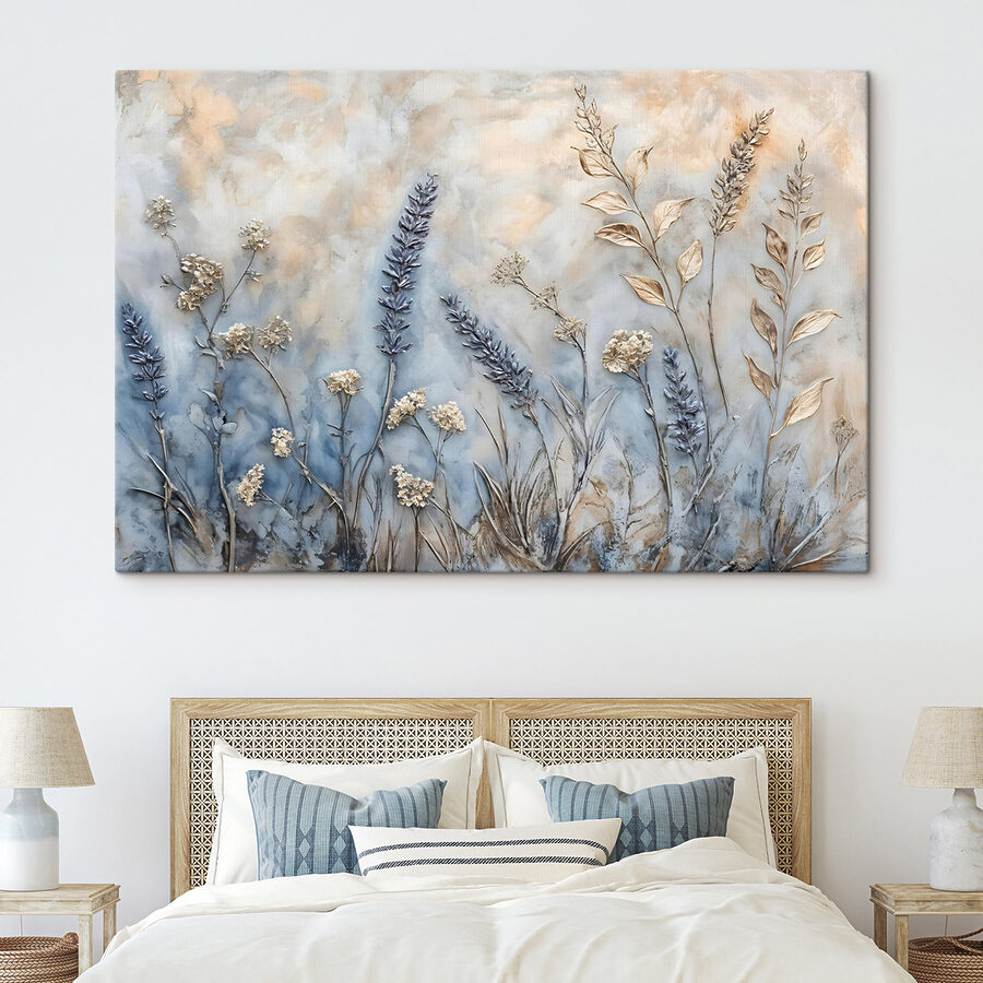 Peinture de fleurs et de feuilles Peinture de fleurs et de feuilles