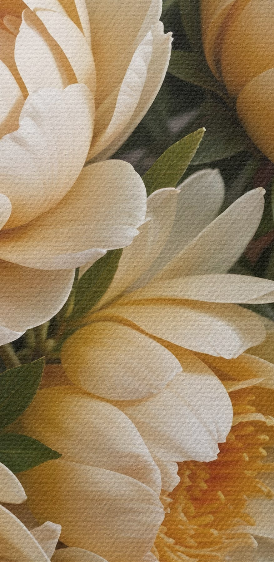 Groupe de fleurs sur une table