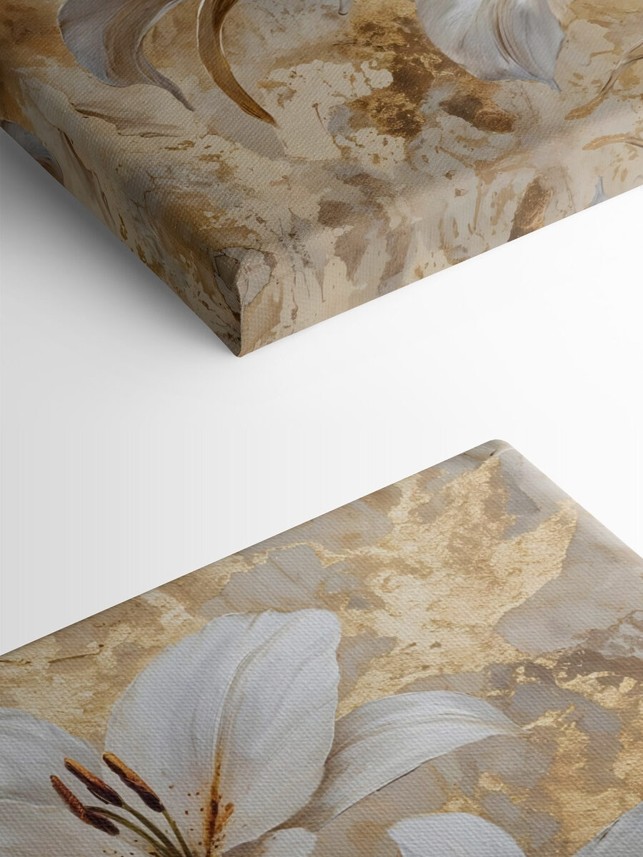 Peinture de fleurs blanches Peinture de fleurs blanches