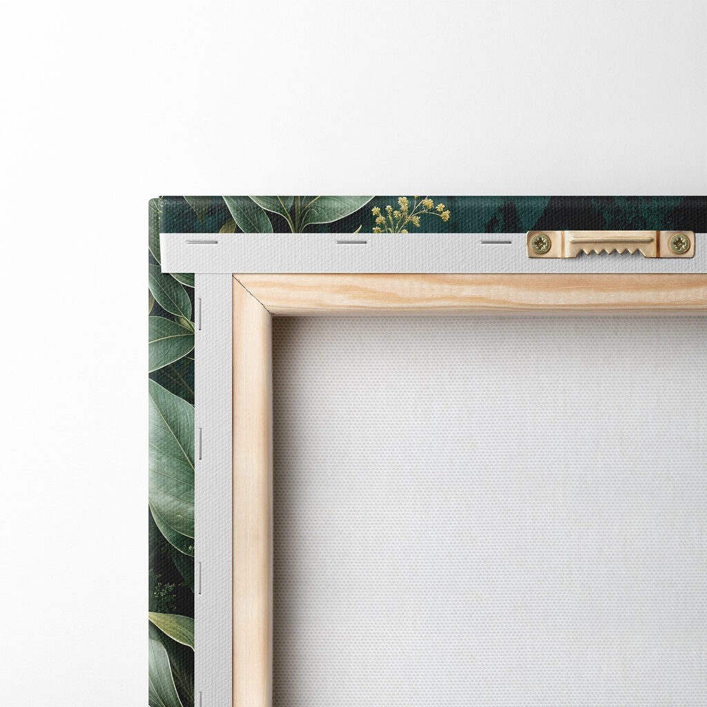 Birds on a branch with flowers