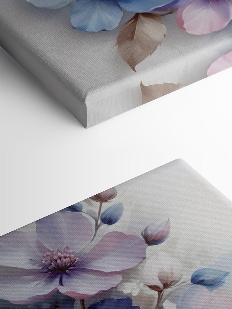 Delicate hues in floral arrangement