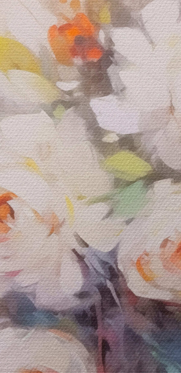 Peinture de fleurs blanches Peinture de fleurs blanches
