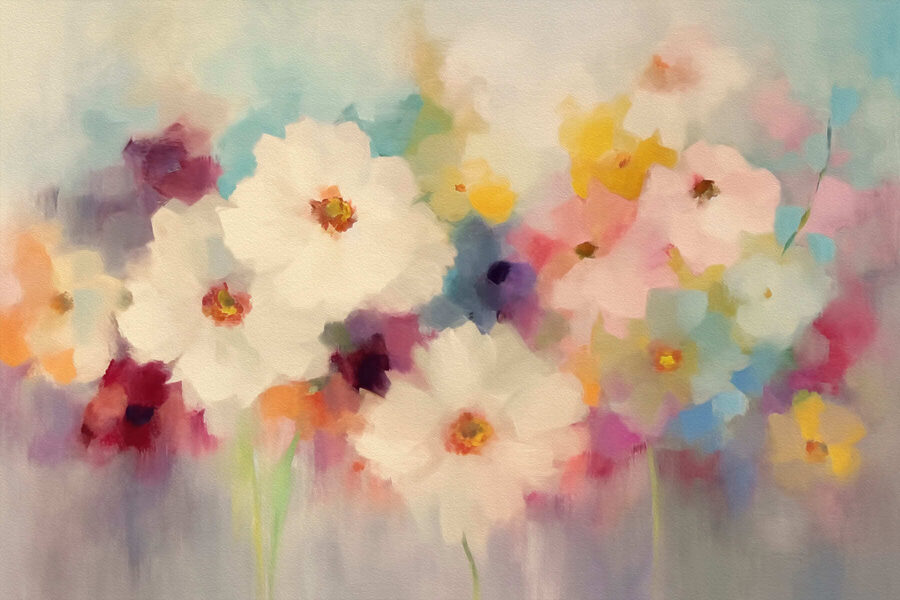 Peinture de fleurs