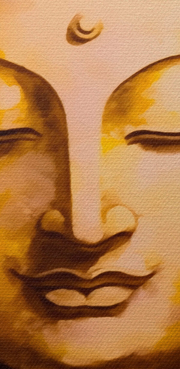 Painting of a buddha Painting of a buddha
