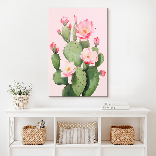 Cactus à fleurs roses Cactus à fleurs roses
