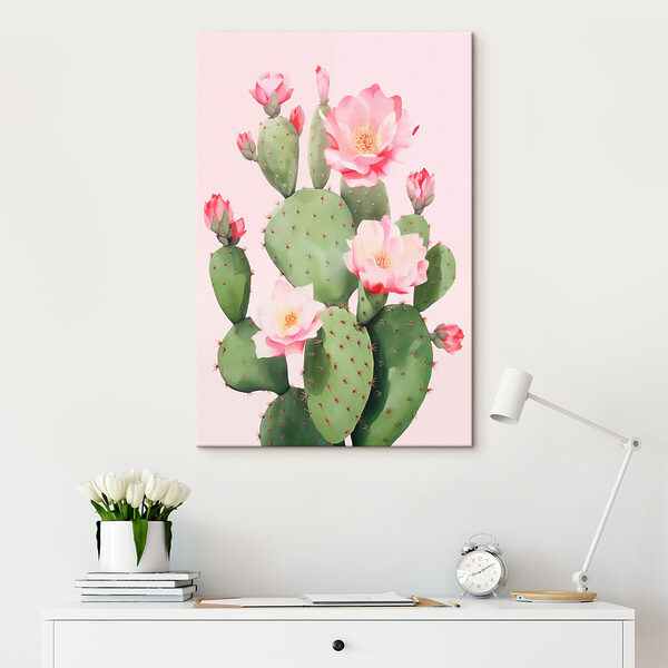 Cactus à fleurs roses Cactus à fleurs roses