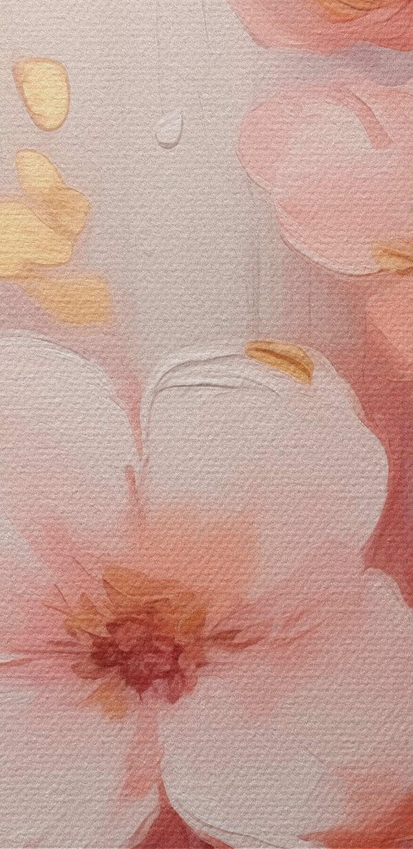 Peinture de fleurs roses Peinture de fleurs roses