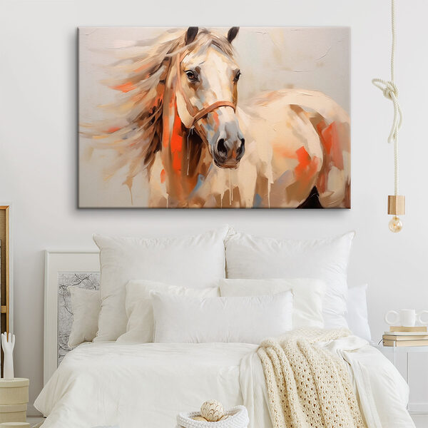 Peinture d'un cheval Peinture d'un cheval