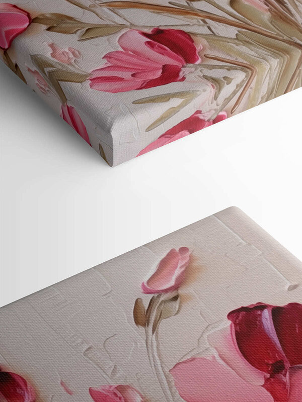 Peinture de fleurs roses Peinture de fleurs roses