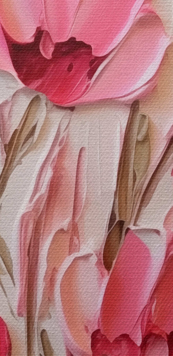 Peinture de fleurs roses Peinture de fleurs roses