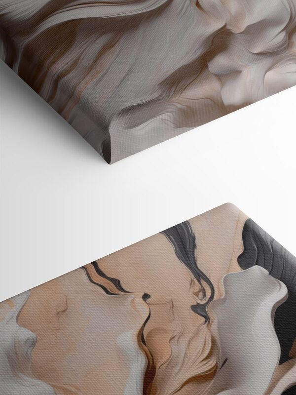 Vagues de crème et de beige doux Vagues de crème et de beige doux