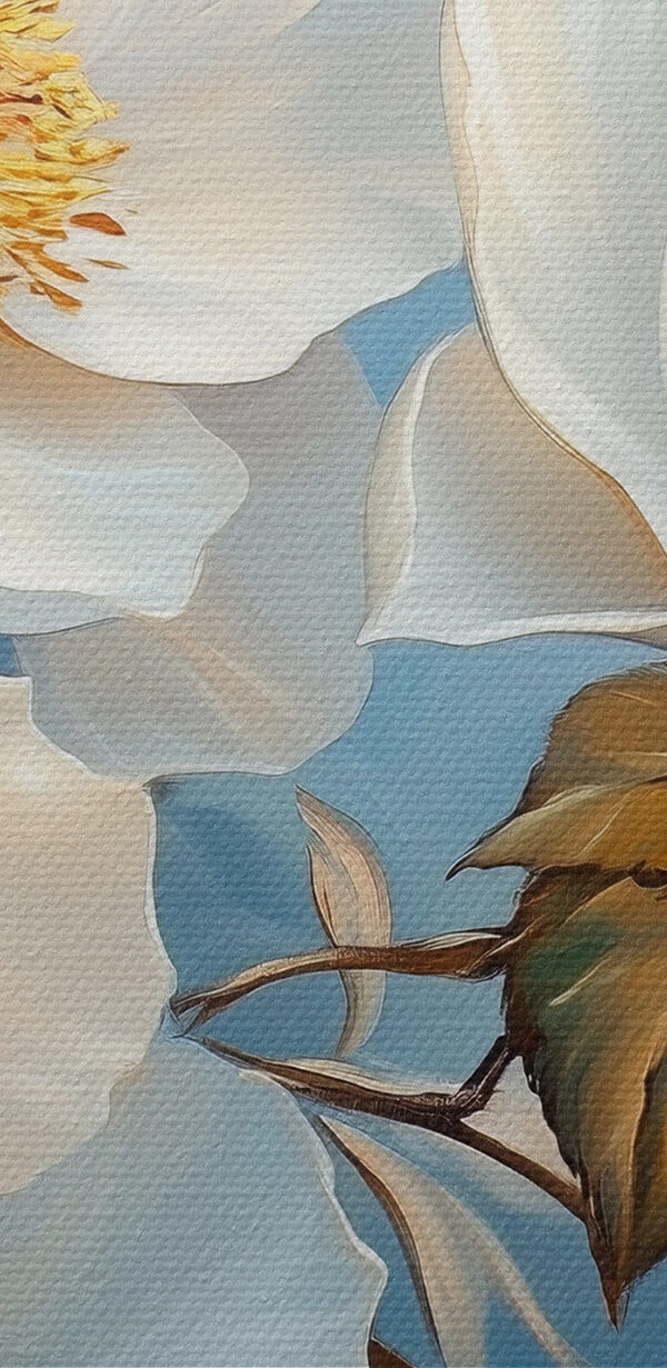 Peinture de fleurs blanches Peinture de fleurs blanches