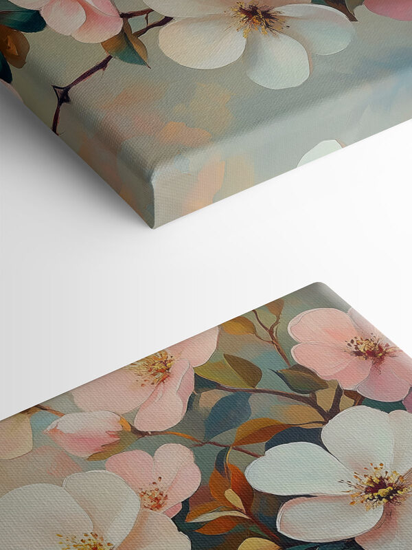 Groupe de fleurs sur une branche s42330pmlfn 600x800 - Groupe de fleurs sur une branche