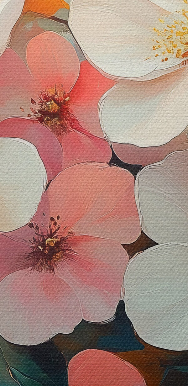 Groupe de fleurs sur une branche s42330pzvl 600x1231 - Groupe de fleurs sur une branche