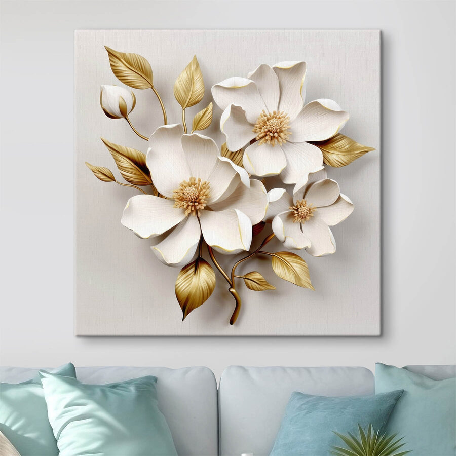 Design floral élégant avec des textures délicates