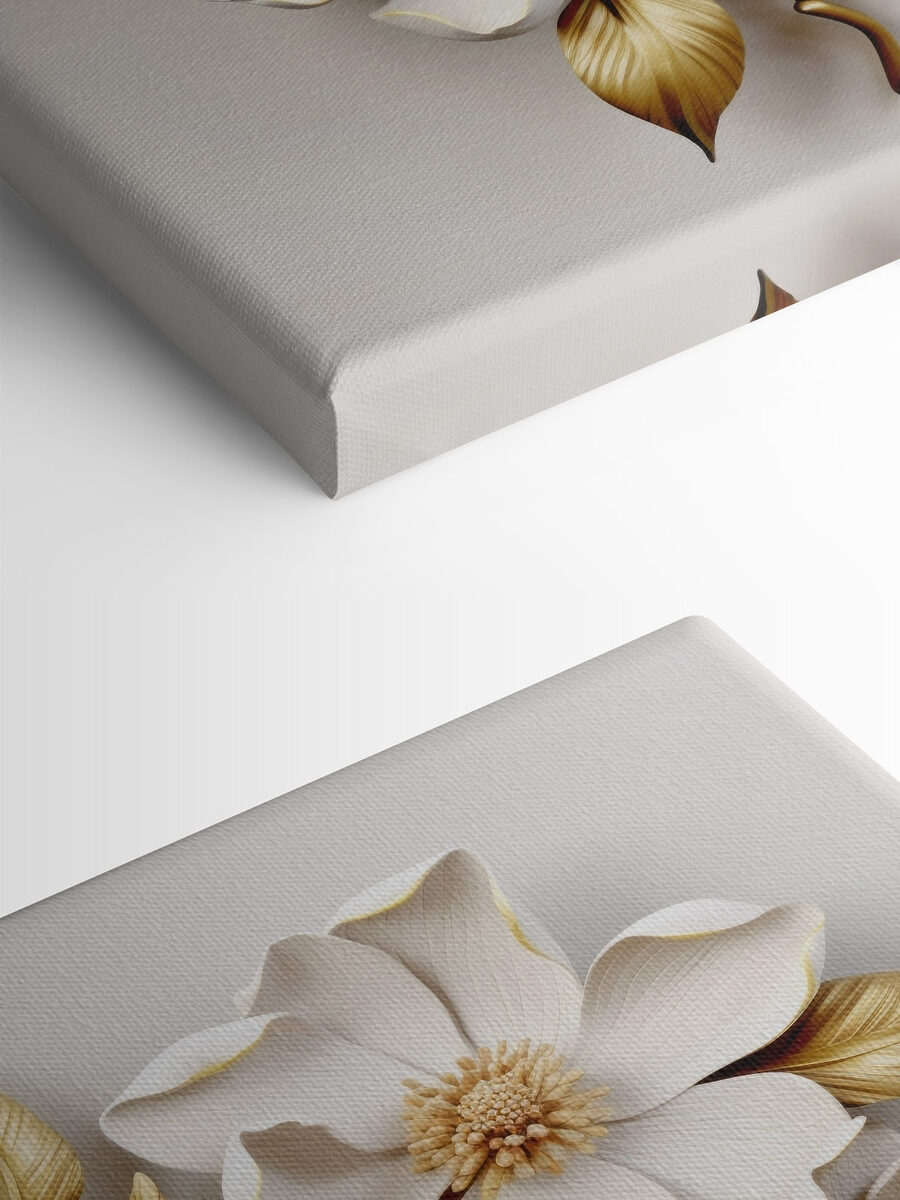 Design floral élégant avec des textures délicates
