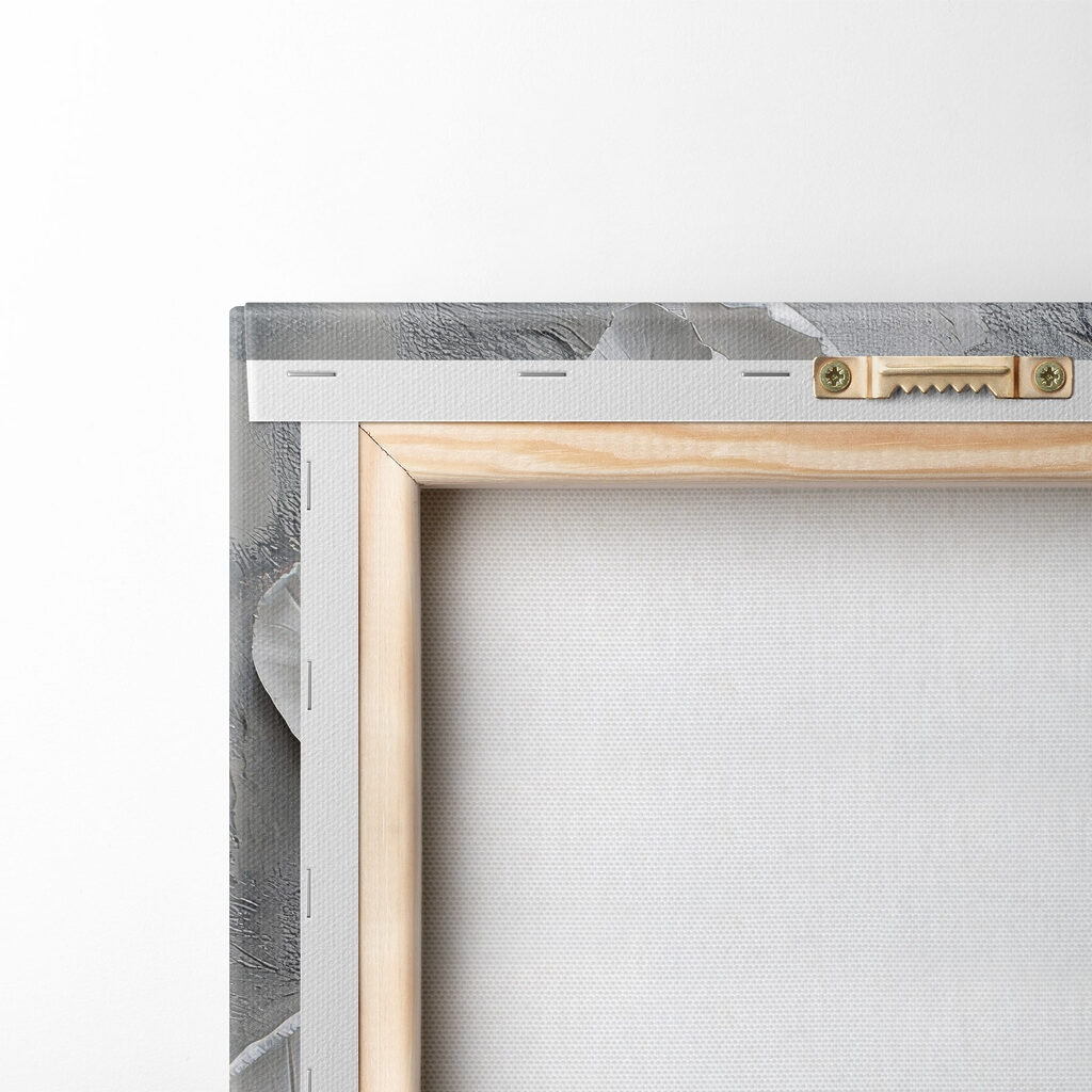 Painting of white flowers Painting of white flowers