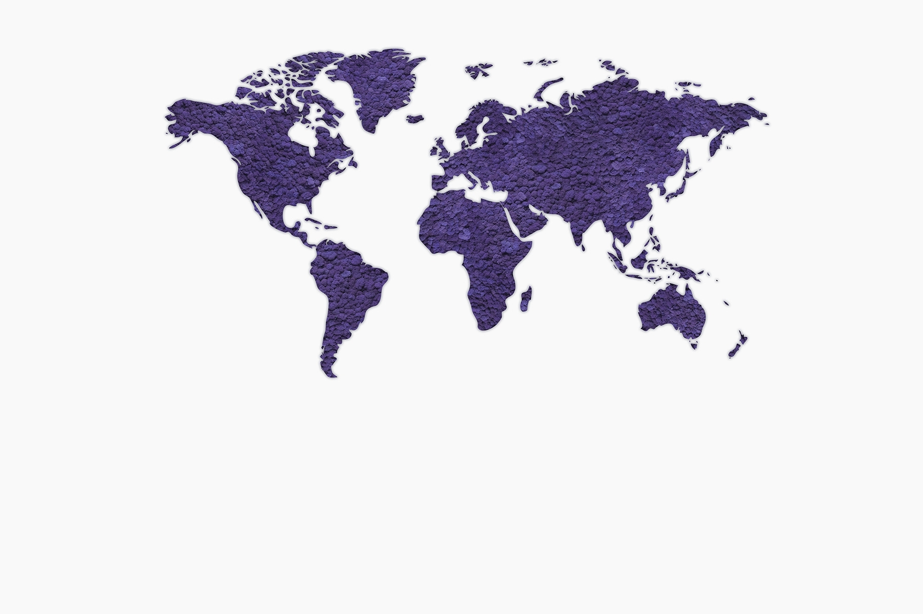 Map of the world Map of the world