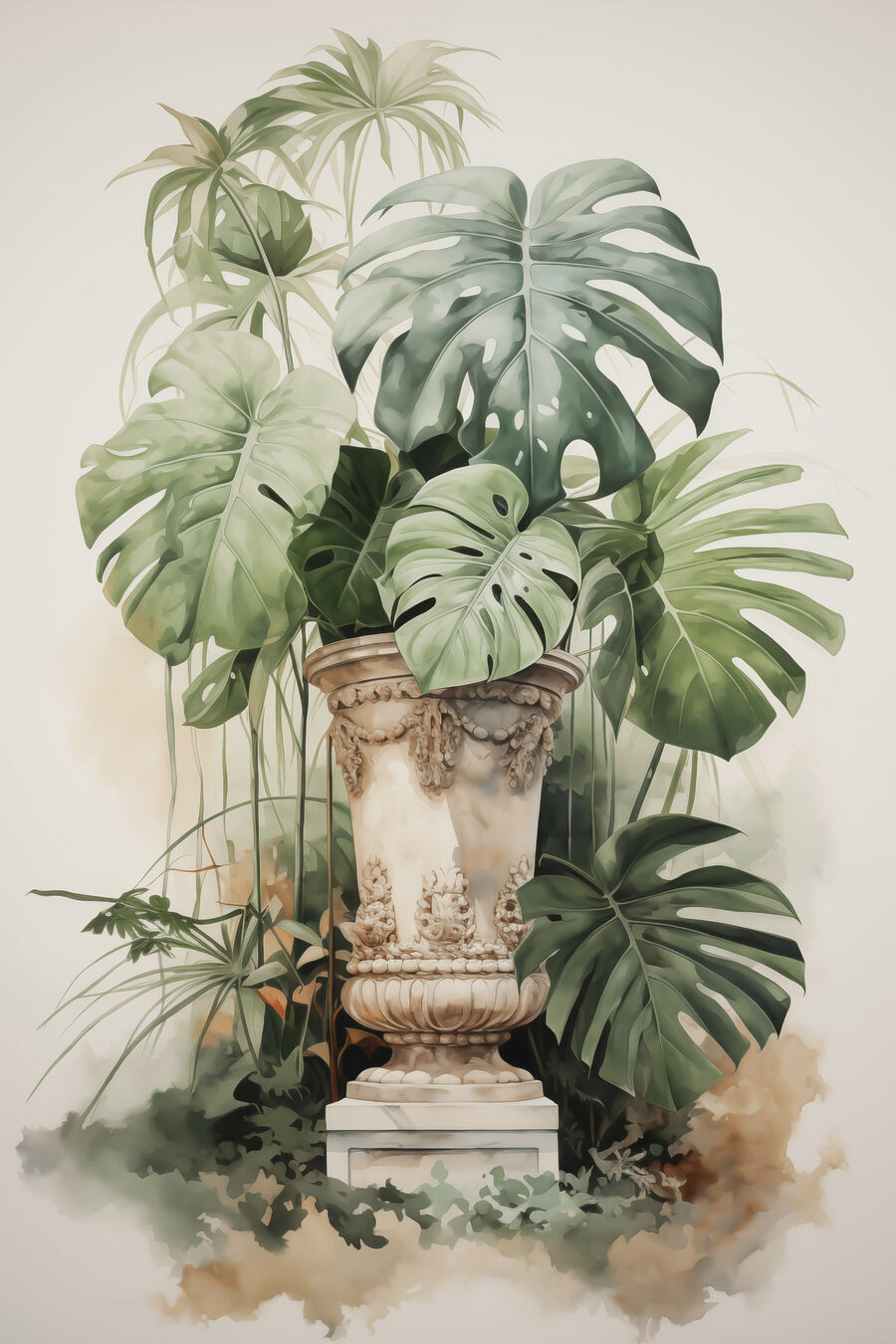 Plante dans un vase