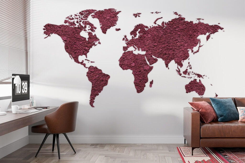 Map of the world Map of the world