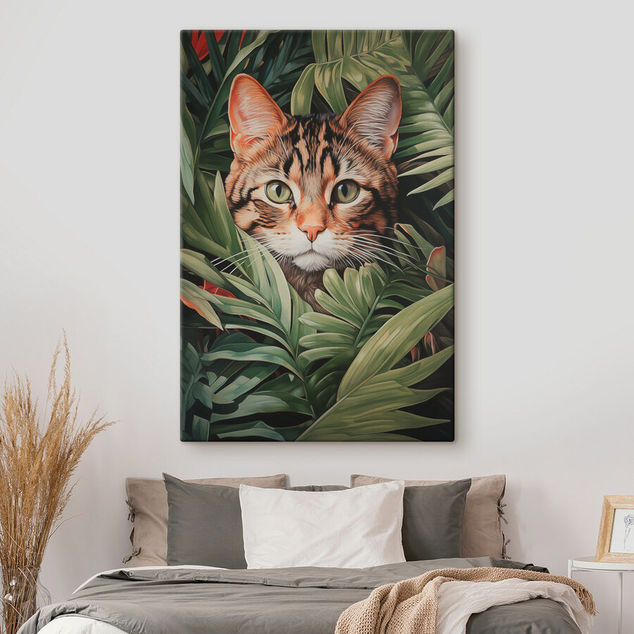 Chat dans la jungle Chat dans la jungle