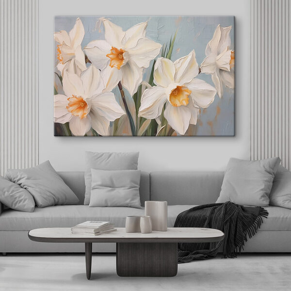 Peinture de fleurs blanches Peinture de fleurs blanches