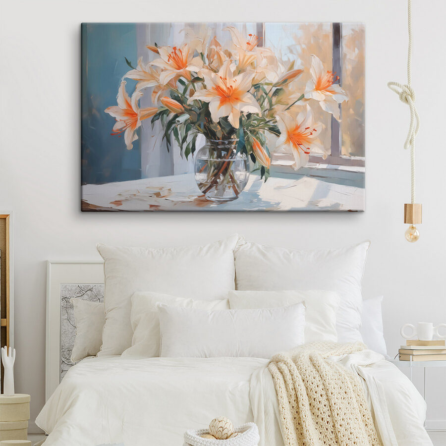 Vase de fleurs sur une table