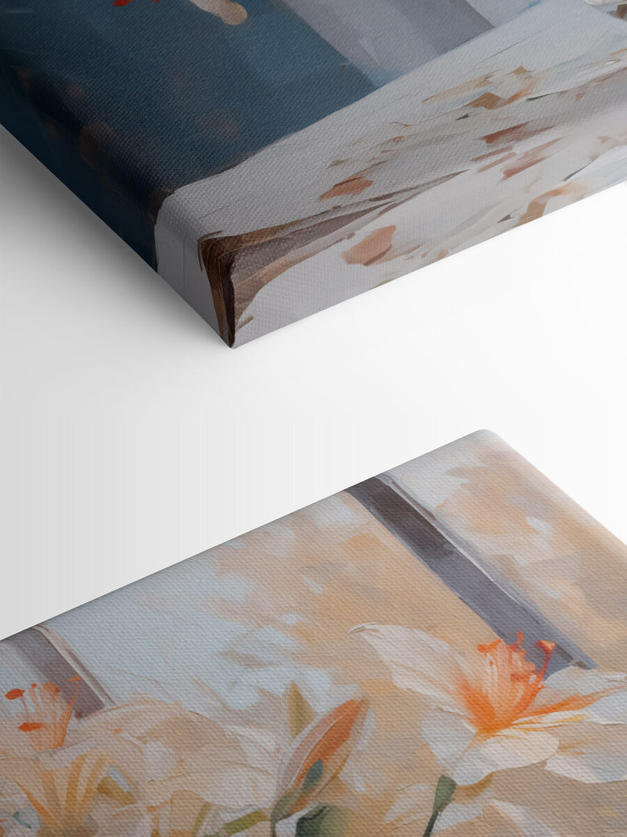 Vase de fleurs sur une table