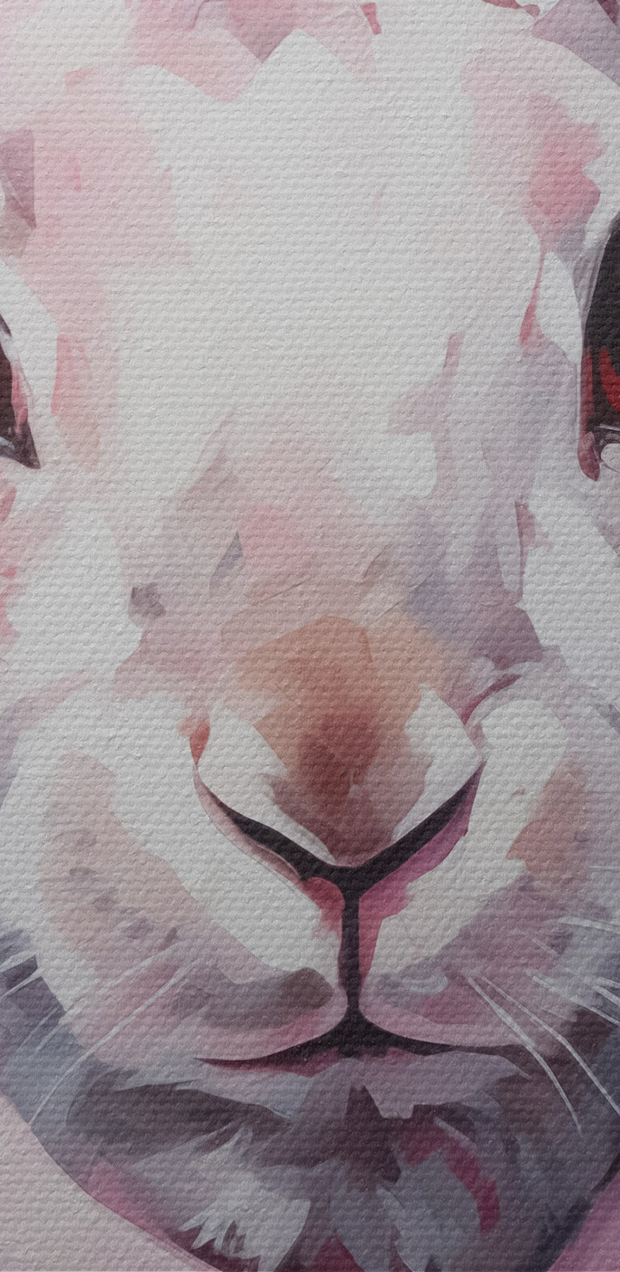 Lapin portant des écouteurs et un costume