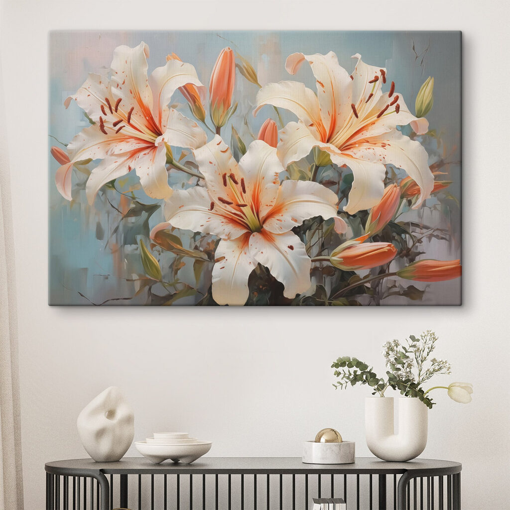 Group of white flowers Group of white flowers