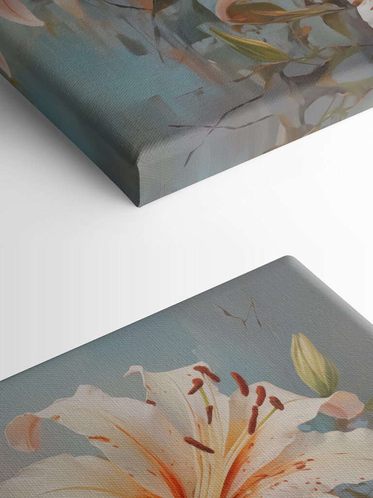 Group of white flowers Group of white flowers