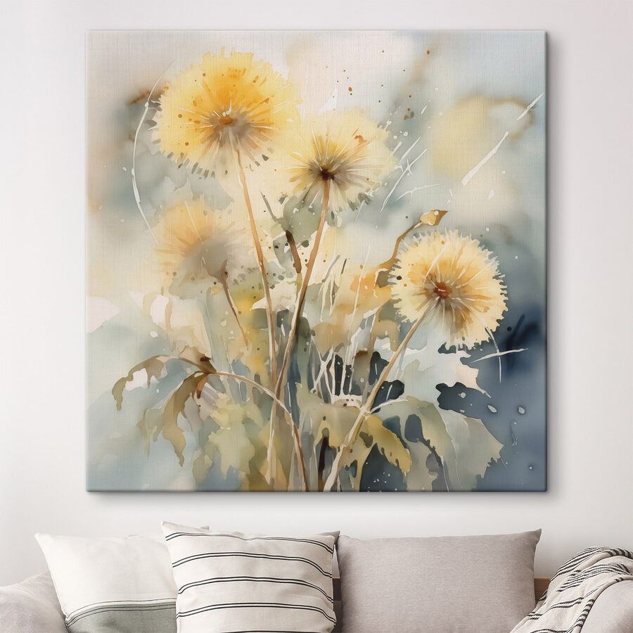 Aquarelle de fleurs