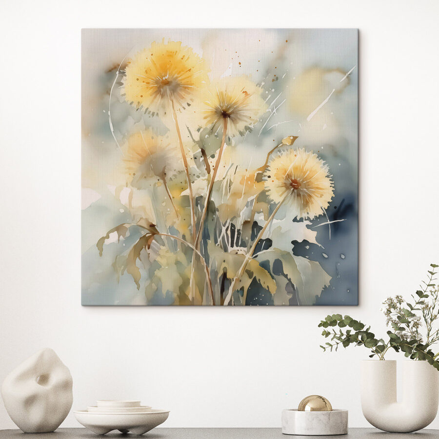 Aquarelle de fleurs