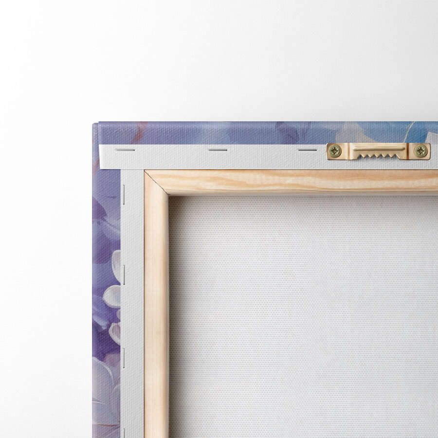 Peinture de fleurs blanches