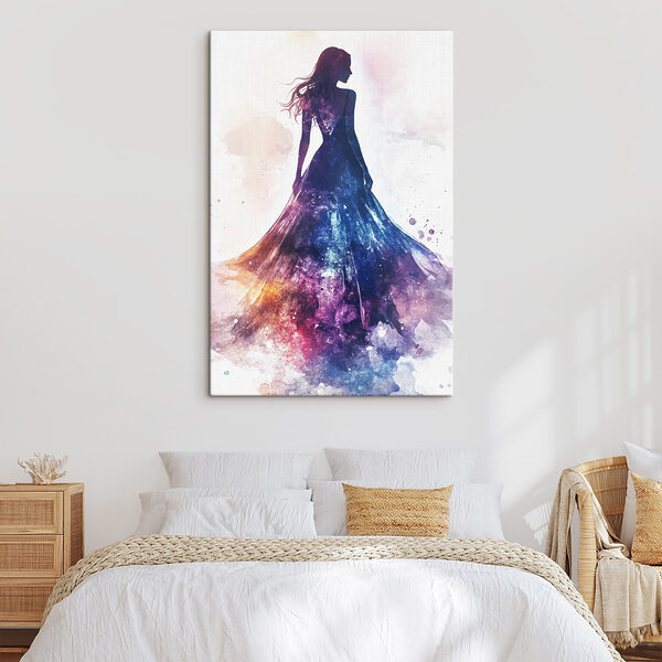 Femme en robe Femme en robe