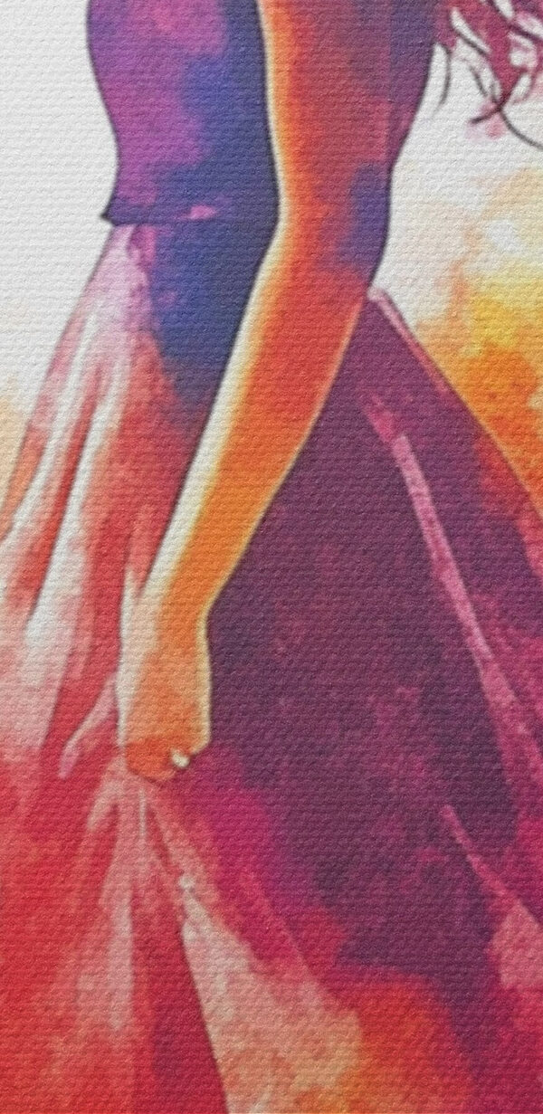 Femme en robe Femme en robe
