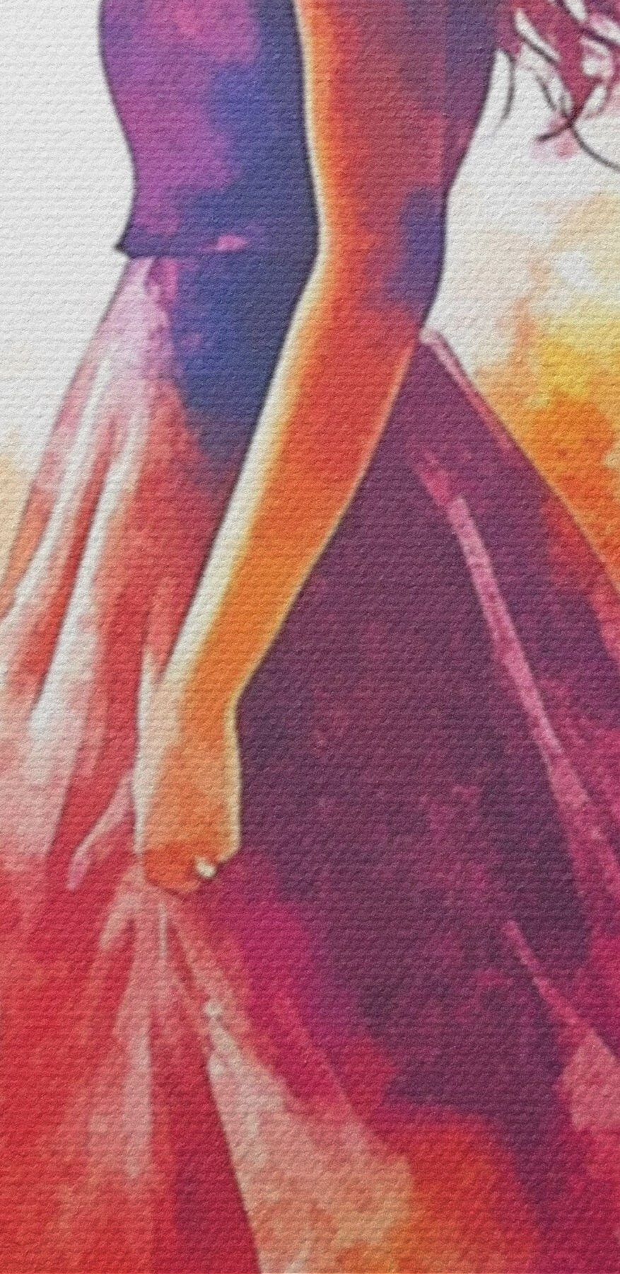 Femme en robe Femme en robe