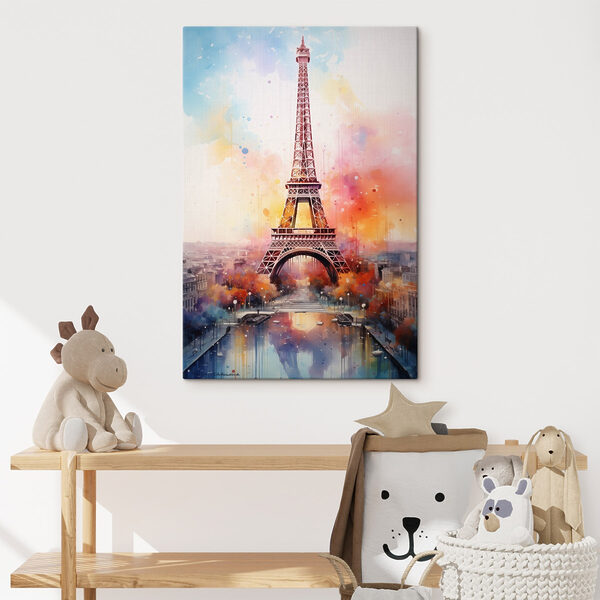 Peinture d'une tour Peinture d'une tour