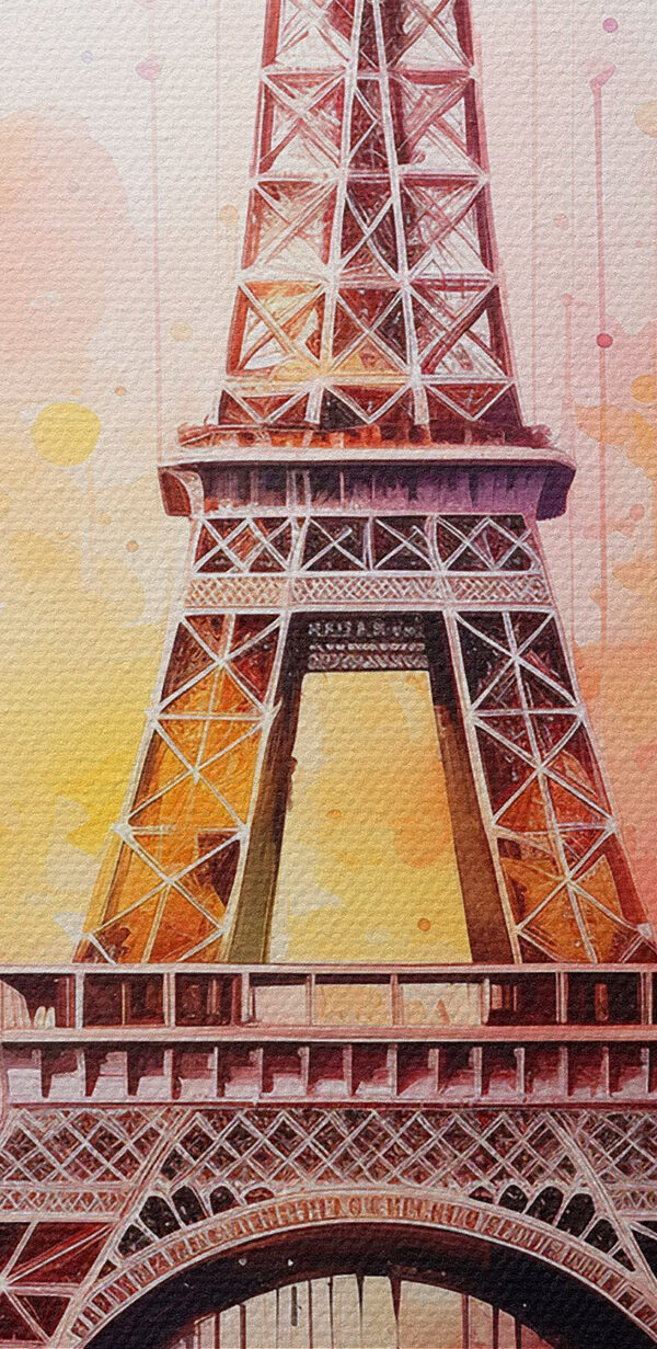 Peinture d'une tour Peinture d'une tour