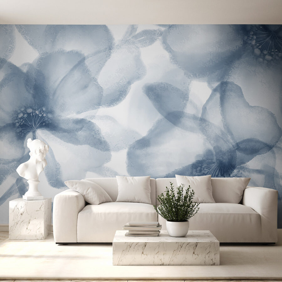Groupe de fleurs sur fond blanc Groupe de fleurs sur fond blanc