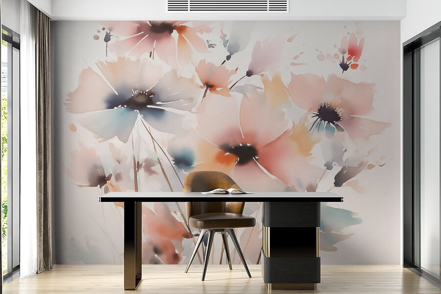 Peinture de fleurs
