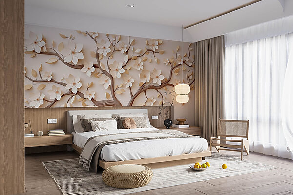 Arbre avec des fleurs Arbre avec des fleurs