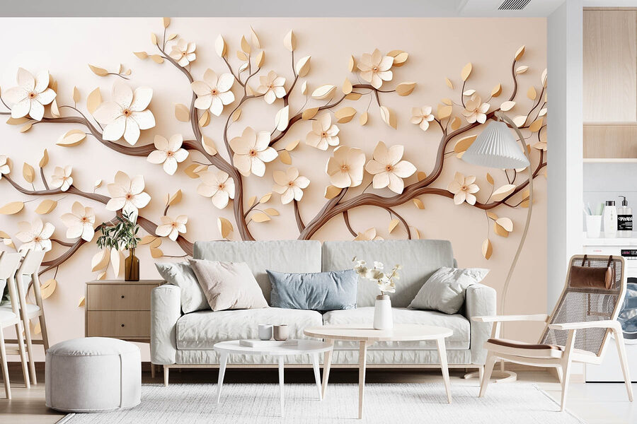 Arbre avec des fleurs
