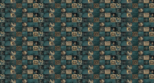 Motif de carrés et de points Motif de carrés et de points